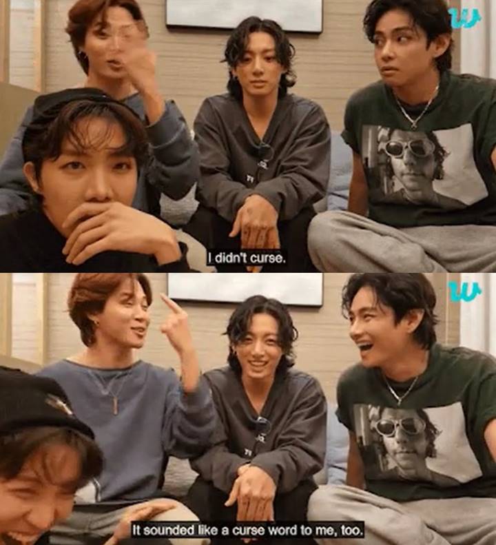 Jimin, J-Hope, dan V BTS Nyaris Mengumpat di Siaran Live