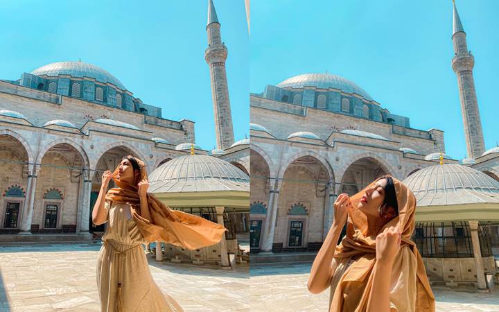 Gaya Candid di Istanbul