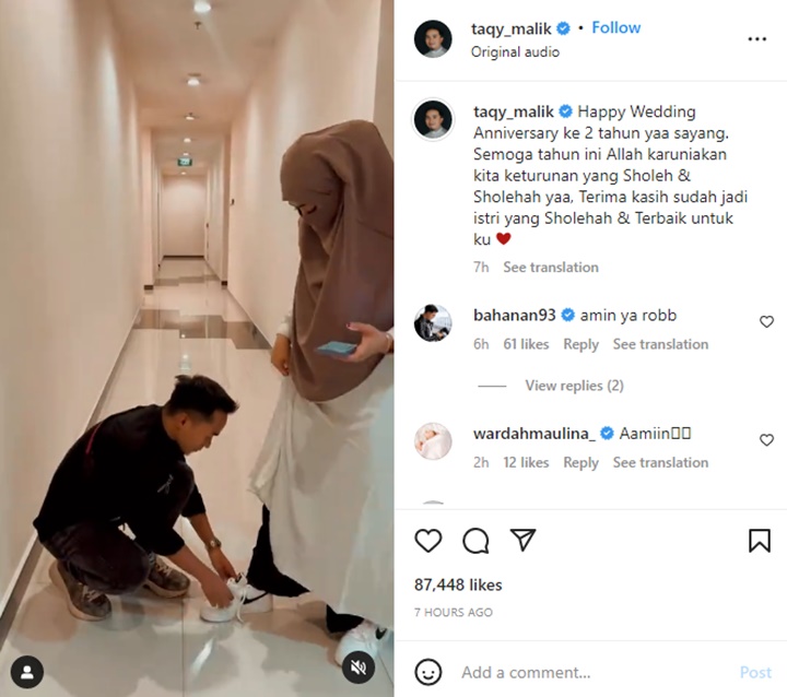 Taqy Malik \'Buka Suara\' di Tengah Isu Kakak Ipar Dituding Jadi Pelakor