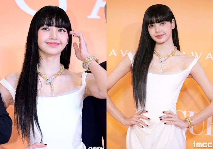 Lisa BLACKPINK Kenakan Perhiasan Seharga Hampir Rp 10 Miliar di Bvlgari Avrora Awards