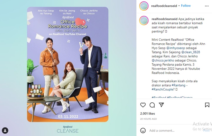 Drama Cinta Segitiga Chico Jericho, Kim Sejeong, dan Ahn Hyo Seop Bikin Gemas