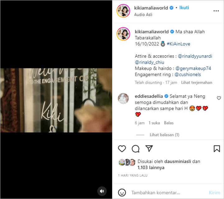 Kiki Amalia Akhirnya Rilis Suasana Dilamar Pengusaha Batu Bara, Aura Calon Suami Disorot