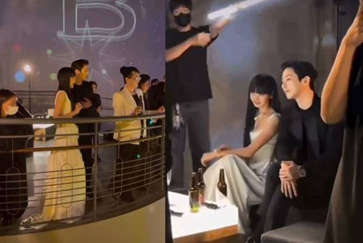 Interaksi Lisa BLACKPINK dean Lee Soo Hyuk di BVLGARI Avrora Awards Curi Perhatian