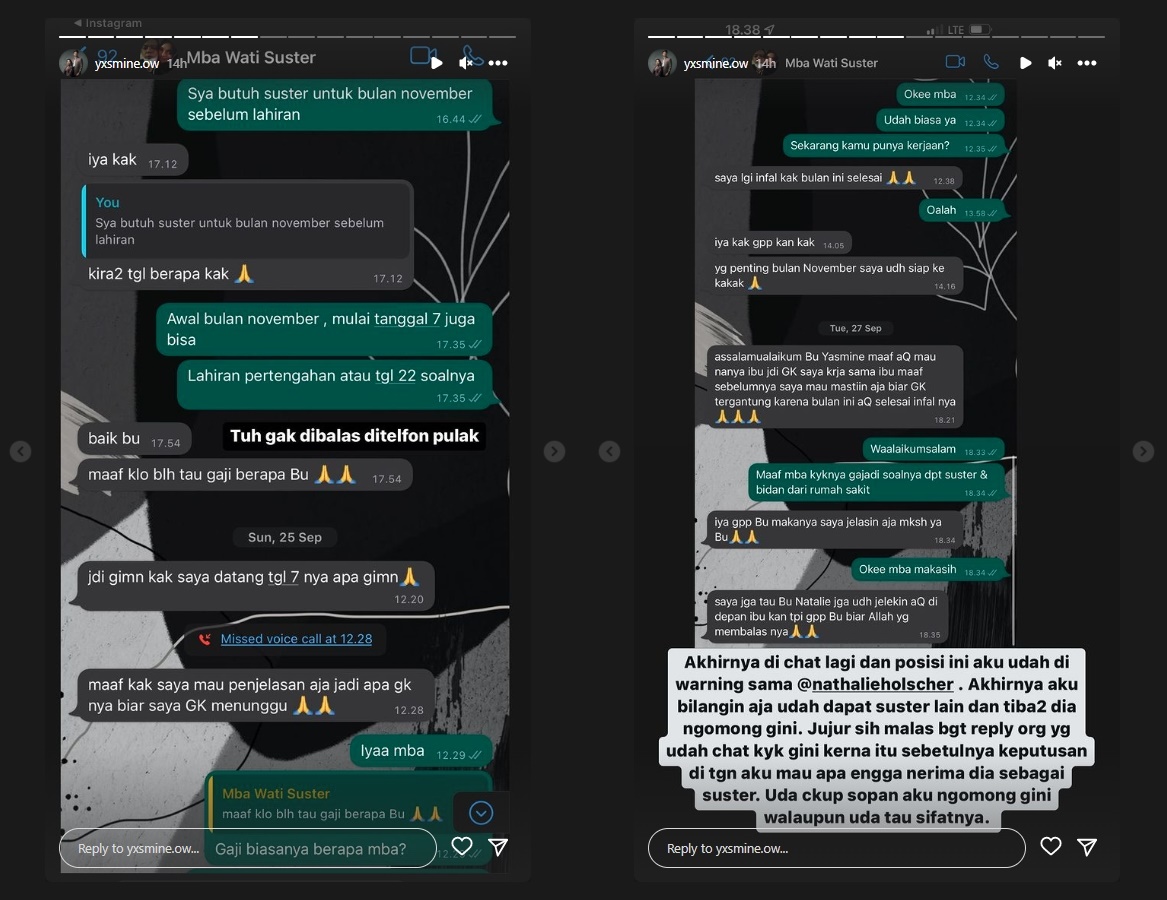 Istri Aditya Zoni Bongkar Bukti Sikap Buruk Eks ART Nathalie Holscher