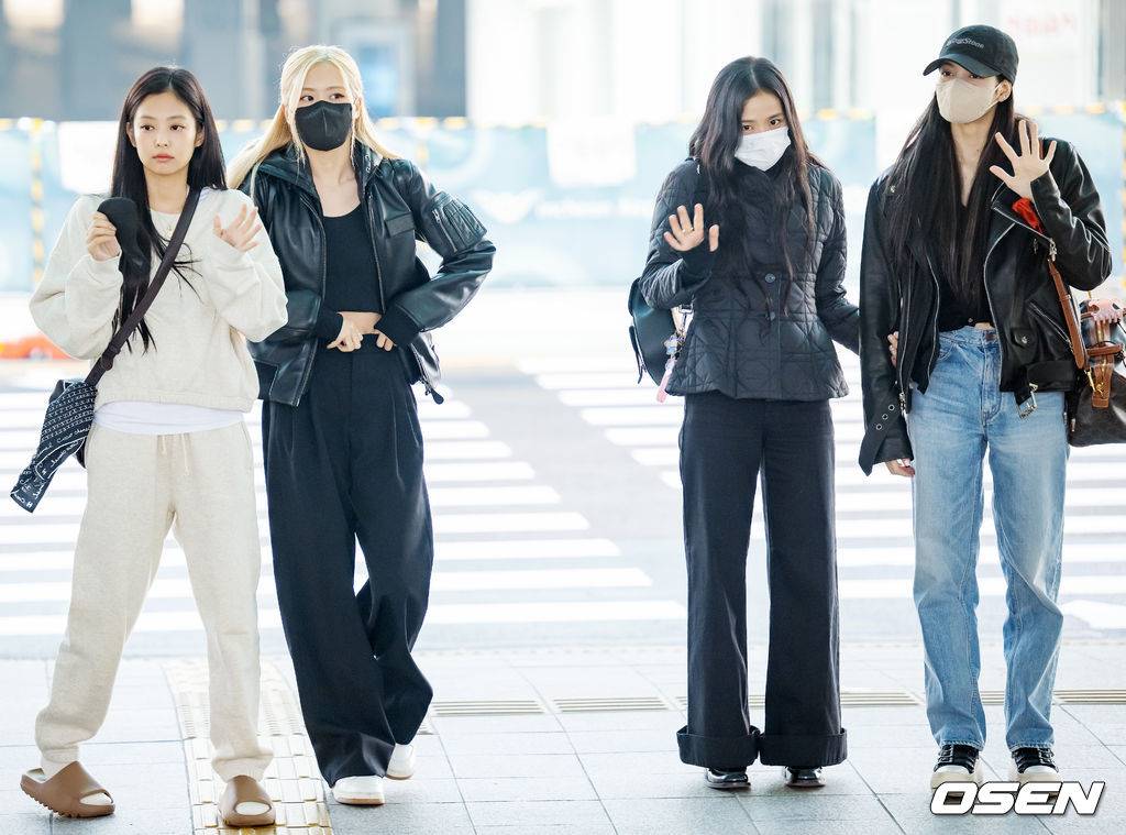 Penampilan BLACKPINK di bandara