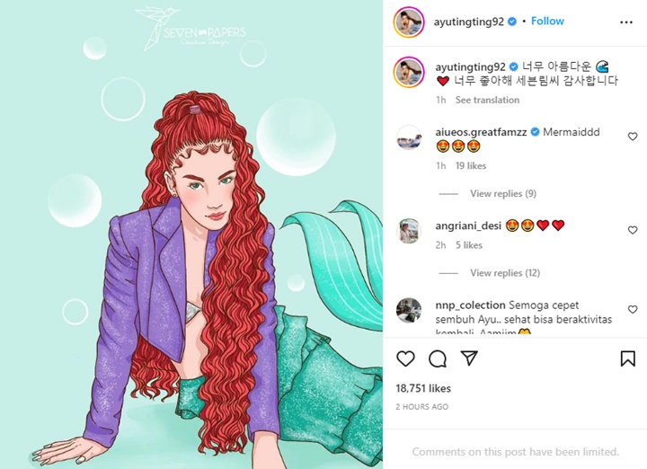 Ayu Ting Ting \'Disulap\' Jadi Putri Duyung, Kecantikannya Bikin Silau