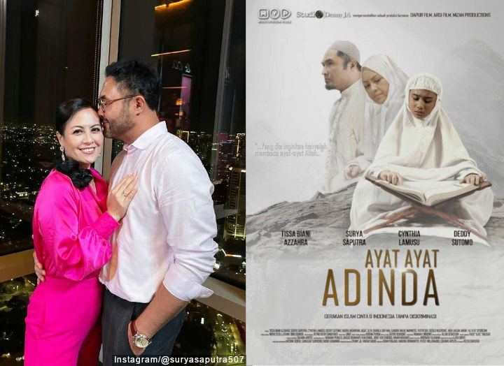 Cynthia Lamusu dan Surya Saputra
