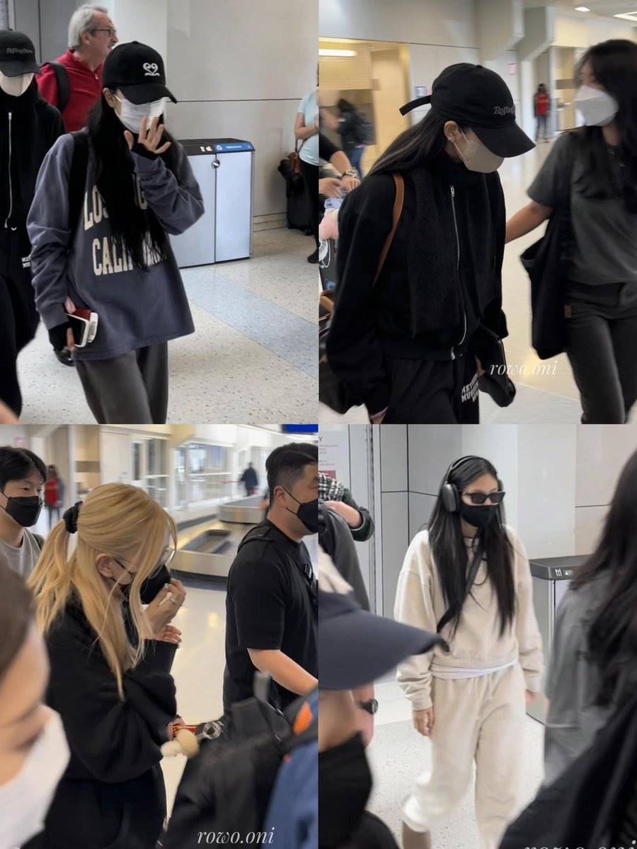 Penampilan BLACKPINK usai sampai Dallas, Amerika