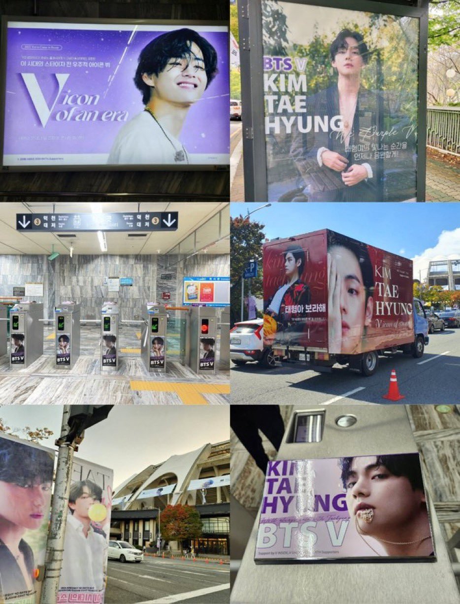 Fans Masih Sulap Kota Busan Jadi Serba V Meski Konser BTS Telah Berakhir