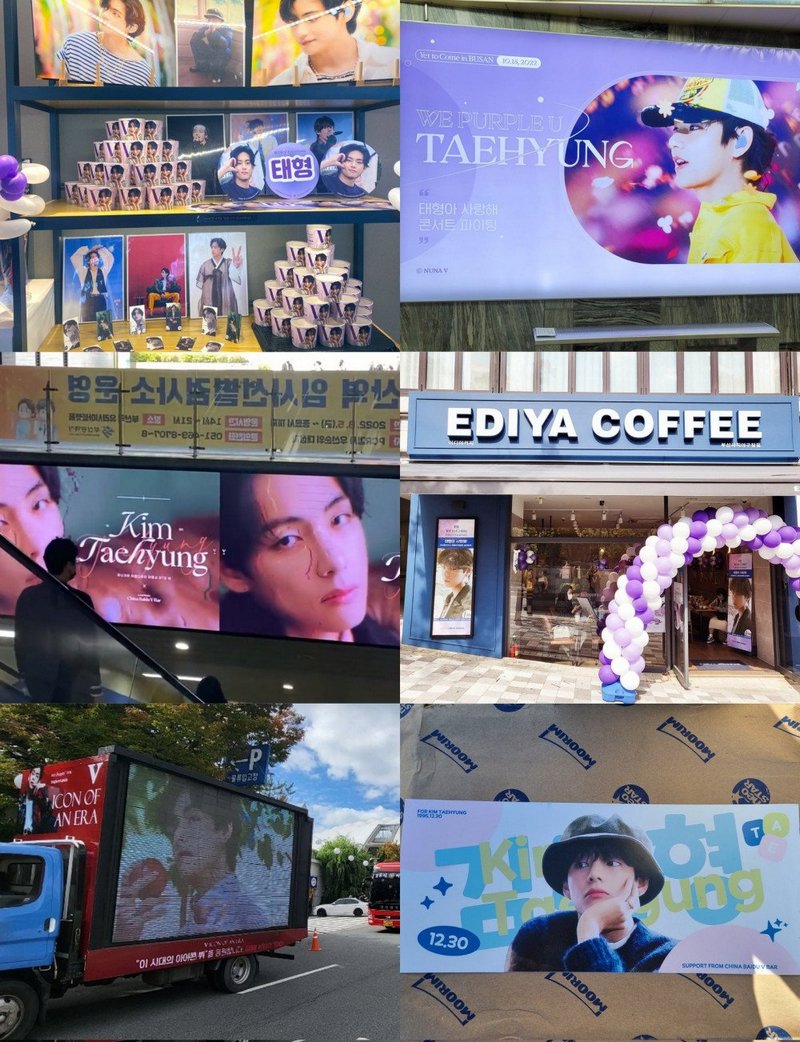 Fans Masih Sulap Kota Busan Jadi Serba V Meski Konser BTS Telah Berakhir