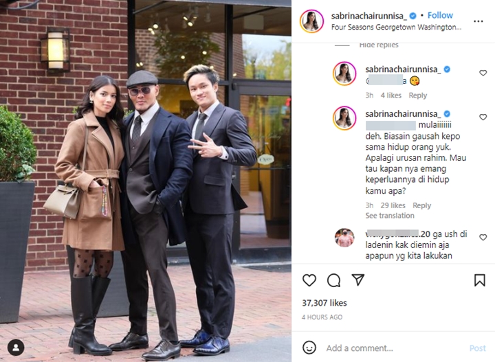 Sabrina Chairunnisa Istri Deddy Corbuzier Jawab Menohok Saat Ditanyai Kapan Hamil