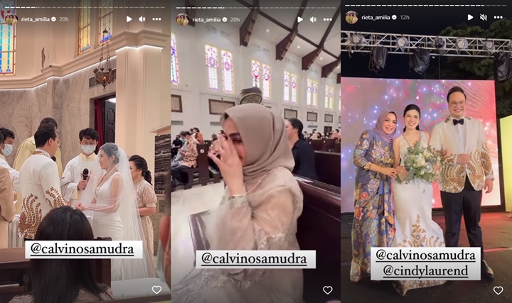 Ibunda Nagita Slavina Elegan Hadiri Pernikahan di Gereja Auto Tuai Pro Kontra
