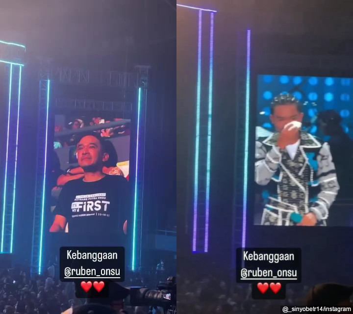 Tangisan Bangga Ruben Onsu