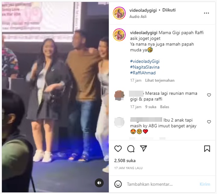 Nonton Konser Bareng Raffi Ahmad, Tingkah Nagita Slavina Disebut Bak ABG