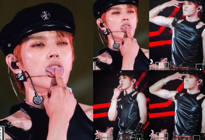 Momen Taeyong NCT 127 Jilat Jari Tengah di Konser \'NEO CITY : The Link+\' Viral