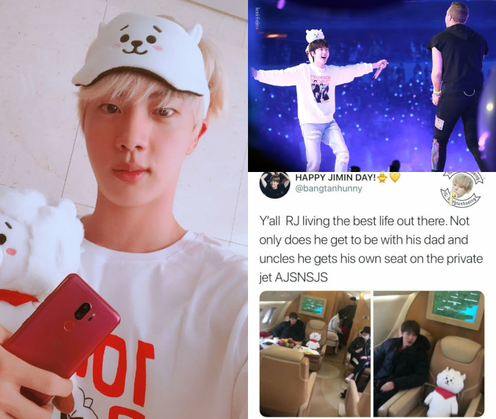 Jin BTS Pergi Bareng \'Anak\' Baru, Nasib RJ Dipertanyakan