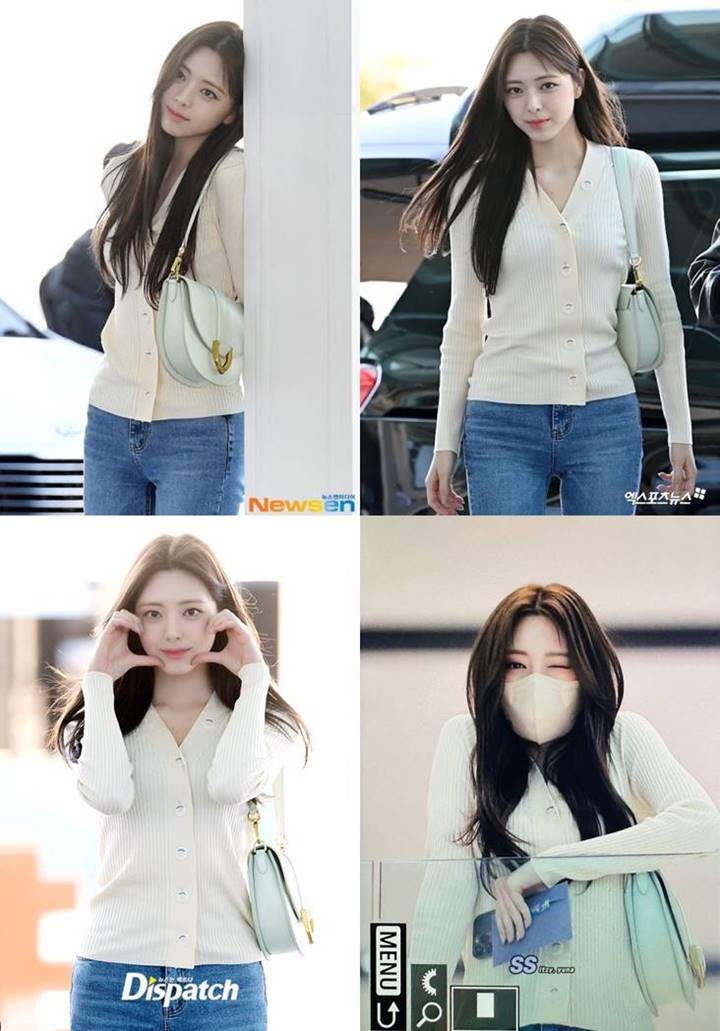 Yuna ITZY Bikin Takjub Tampil Sederhana di Bandara