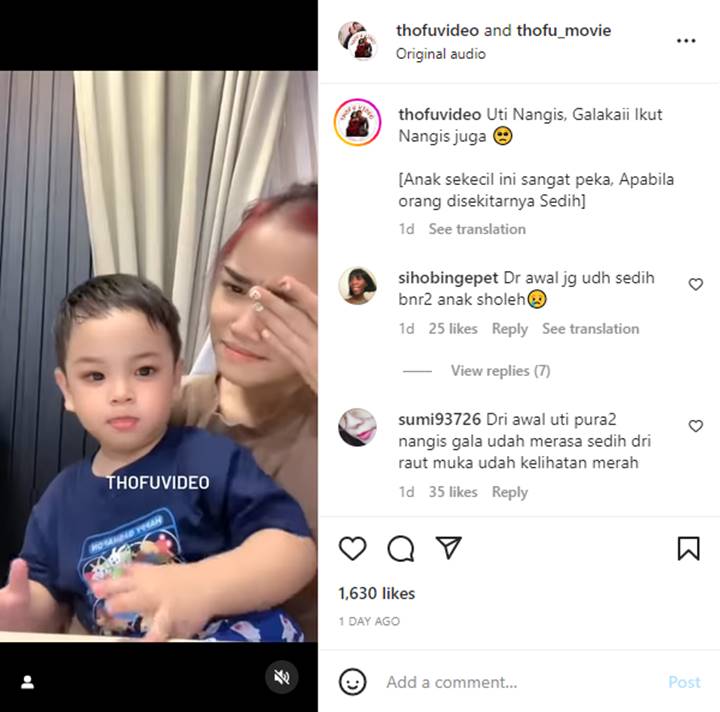 Fuji An Prank Nangis, Reaksi Gala Sky Tak Terduga