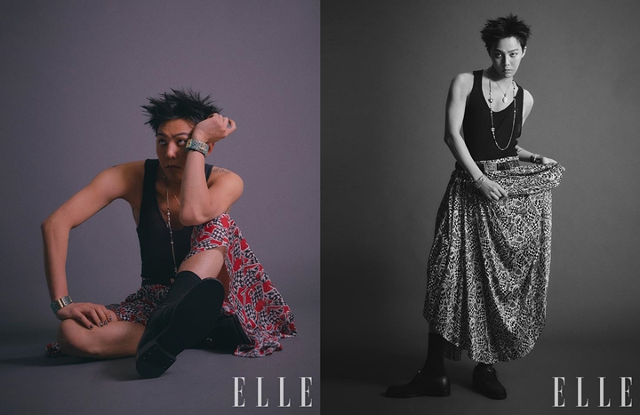 G-Dragon BIGBANG Pemotretan Pakai Rok Ala Mbak-Mbak Hijabers