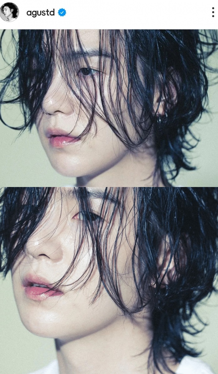 Unggah Foto dengan Rambut Basah dan Acak-Acakan, Suga BTS Bikin Fans Histeris