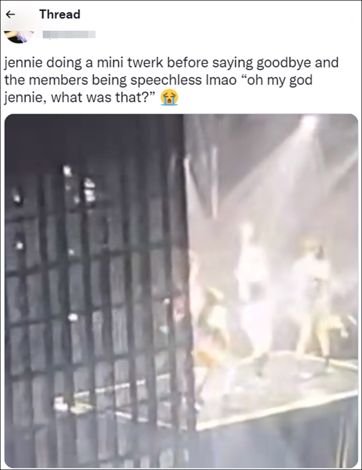Jennie Twerking Buat Member BLACKPINK Syok di Konser Dallas