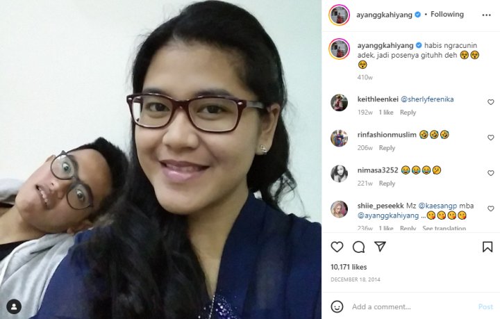 Efek 'Diracunin' Mbak Ayang