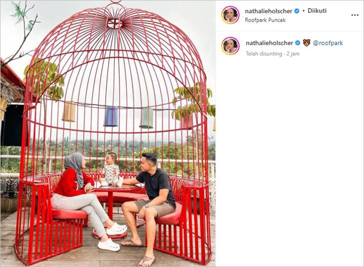 Nathalie Holscher Pajang Foto Bareng Pria Tampan Bikin Penasaran