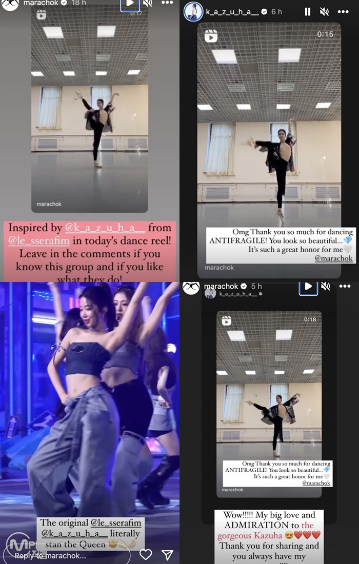 Kazuha Beri Respon Usai Balerina Terkenal Asal Rusia Lakukan Gerakan Balet Pakai Lagu LE SSERAFIM
