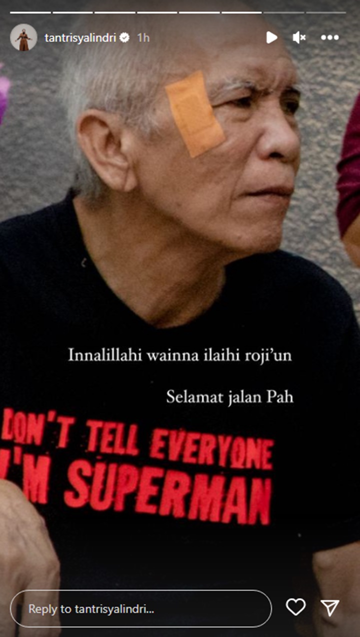 Kabar Duka, Ayah Tantri Kotak Meninggal Dunia