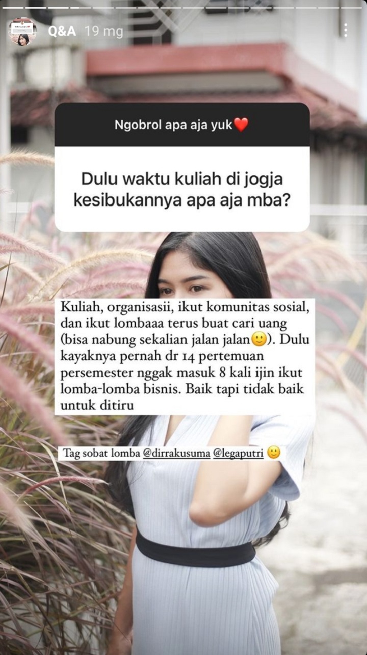 Mandiri Sejak Kuliah