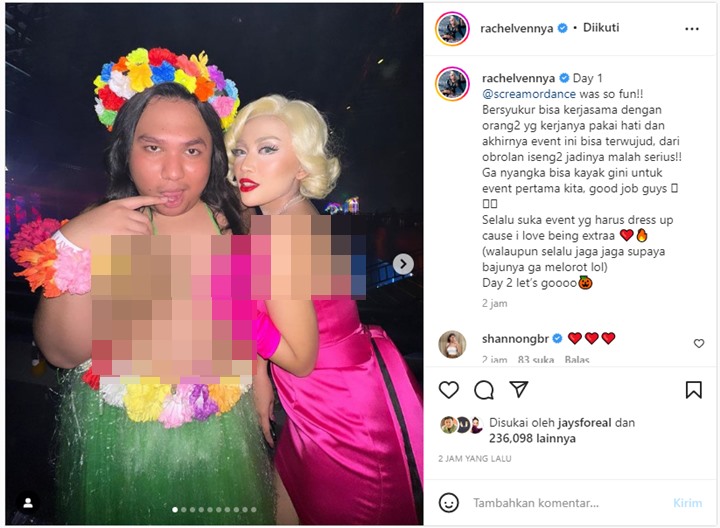 Rachel Vennya Langsung Party Usai Ajak Anak Bolos Sekolah, Penampilannya Bikin Salfok