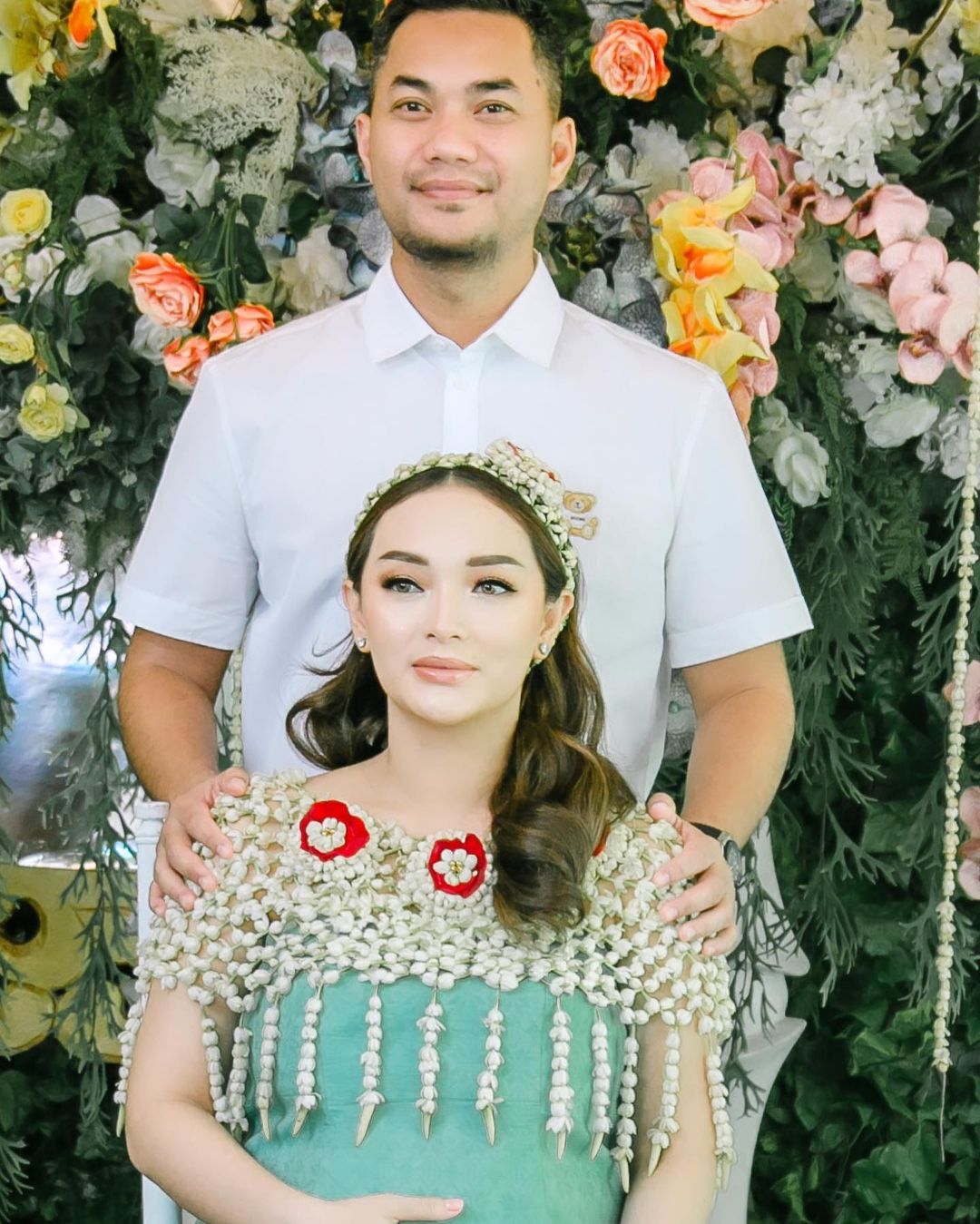 Zaskia Gotik dan Sirajuddin Mahmud