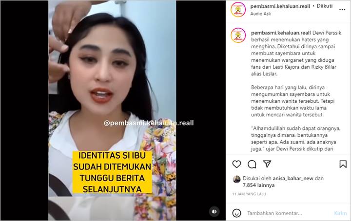 Dewi Persik Gercep Kantongi Identitas Haters Usai Difitnah Hingga Beri Peringatan