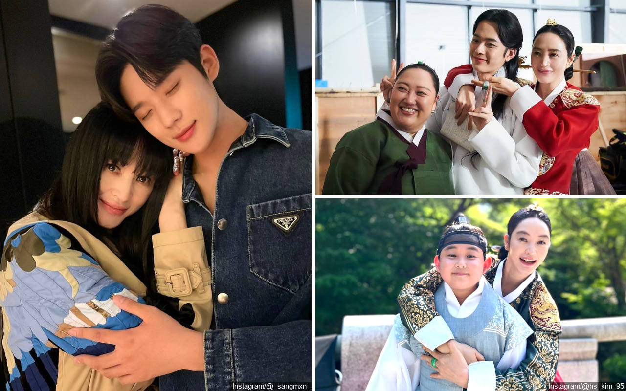 Keibuan, 10 Potret Dekat Kim Hye Soo dengan Para Pangeran di Balik Layar 'Under Queen's Umbrella'