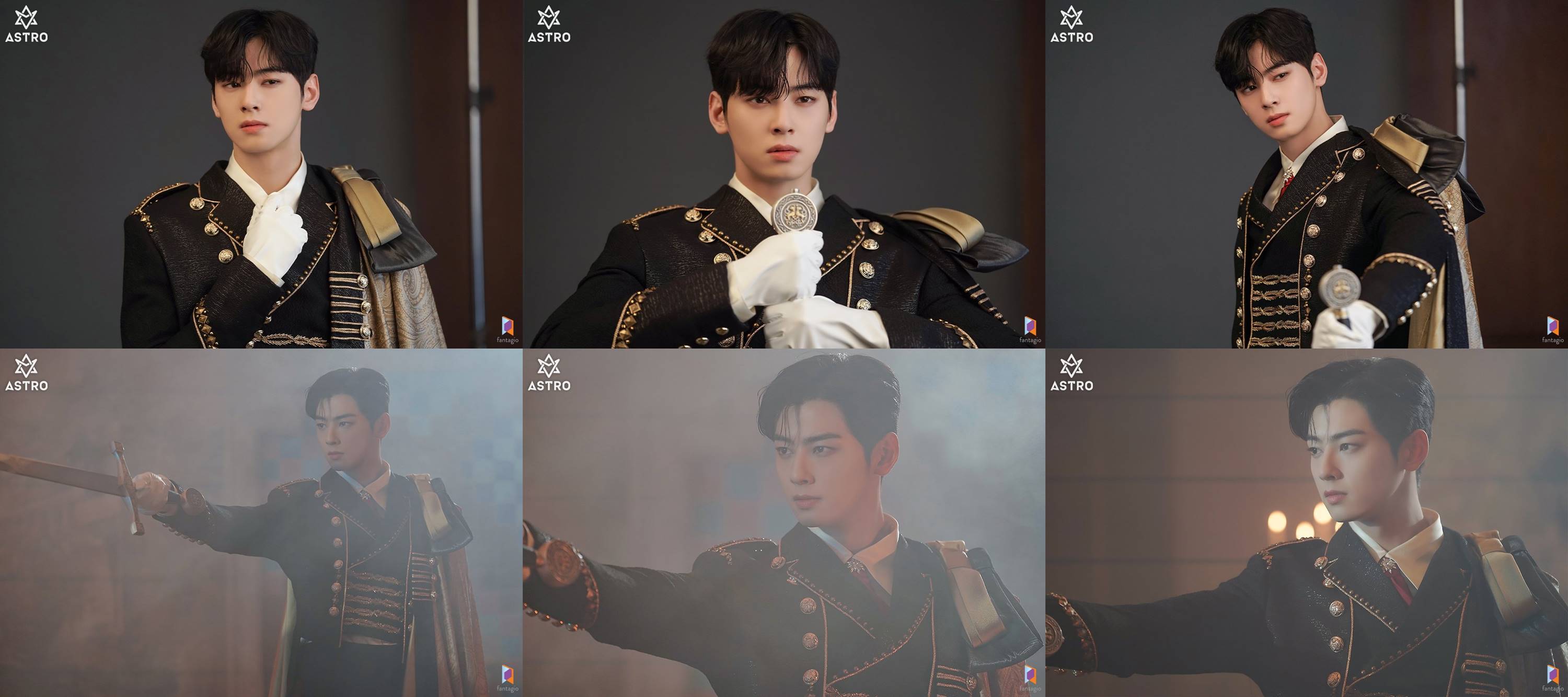 Potret Cha Eun Woo ASTRO di BTS \