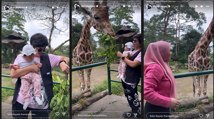 Adab Kerap Dipuji, Atta Halilintar Minta Maaf Kala Beri Makan Jerapah Pakai Tangan Kiri