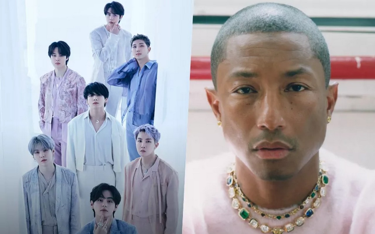 Pharrell Williams Konfirmasi Kolaborasi Bareng BTS di Album Barunya 'Phfriends'