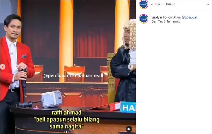 Nagita Slavina-Raffi Ahmad Bongkar Kebiasaan Sebelum Belanja, Desta Respons Kocak
