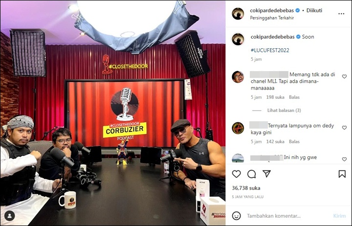 Coki Pardede-Tretan Muslim Muncul Bareng di Podcast Deddy Corbuzier Usai Pamit Dari YouTube MLI Coki Pardede-Tretan Muslim Muncul Bareng di Podcast Deddy Corbuzier Usai Pamit Dari YouTube MLI