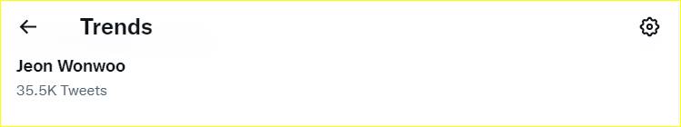 Wonwoo SEVENTEN trending topic Twitter