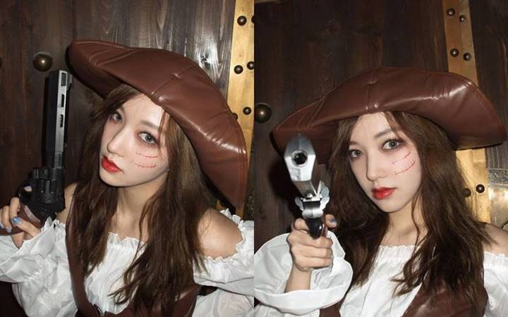 Cheng Xiao WJSN Berbagi Foto Halloween di Masa Berkabung Tragedi Itaewon