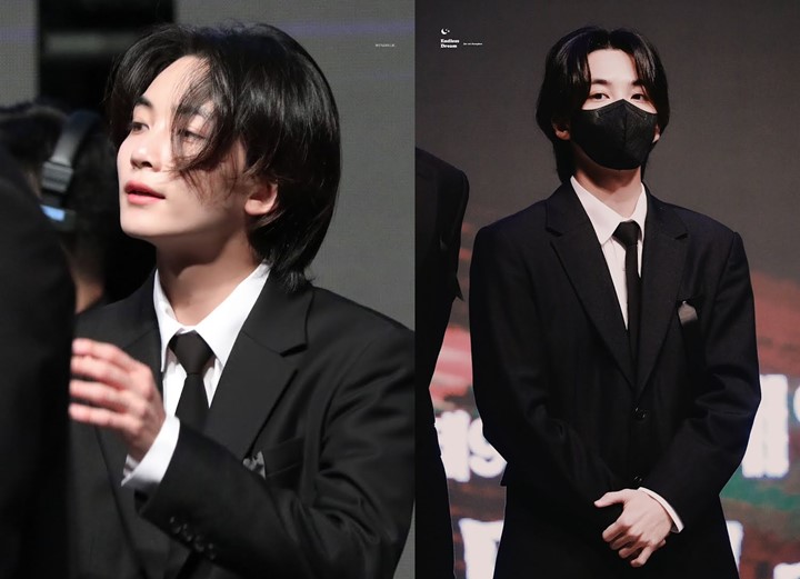 Jeonghan SEVENTEEN Datang Bak CEO, Outfit Pulang Acara Awards Sungguh Jomplang