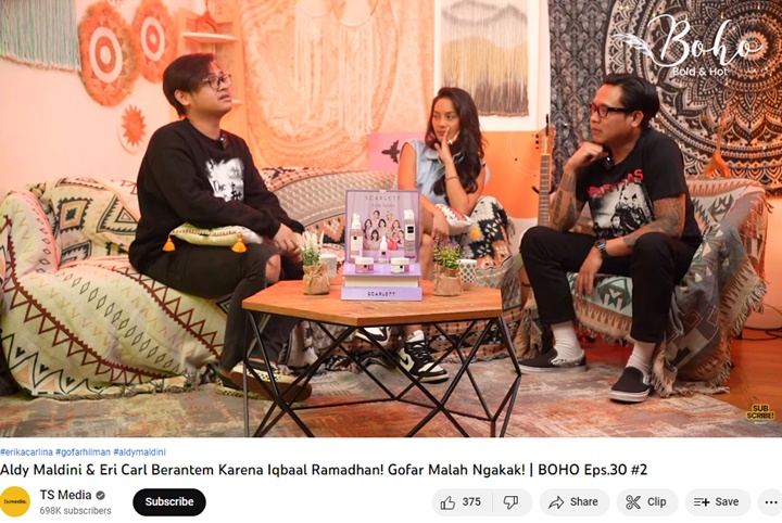 Iqbaal Ramadhan Pernah Jadi Penyebab Aldy Maldini dan Erika Carlina Ribut Besar
