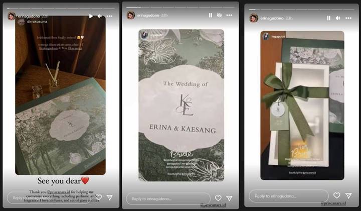 Erina Gudono Calon Istri Kaesang Pangarep Pamer Hampers Elegan untuk Bridesmaid