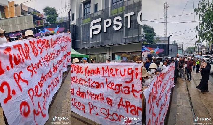 Putra Siregar Santai PS Store Digeruduk Pendemo: Biarin Aja