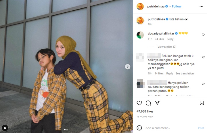 Putri Delina Disangka Sindir Nathalie Holscher Bareng Sang Adik