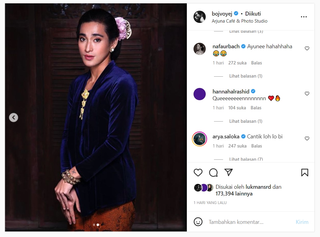 Bio One Pakai Sanggul, Arya Saloka Sampai Terpesona