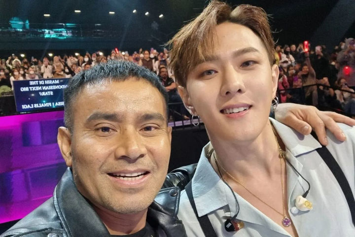 Judika Selfie dengan DK