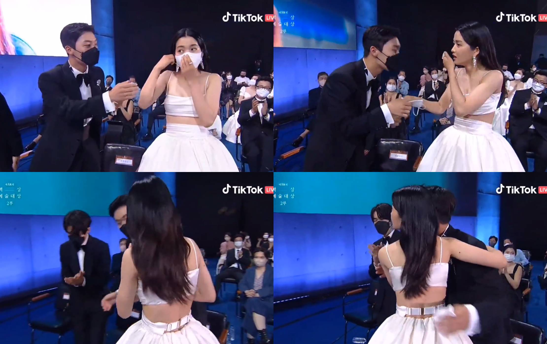 Momen Kim Tae Ri dan Choi Hyun Wook di Baeksang Arts Awards 2022