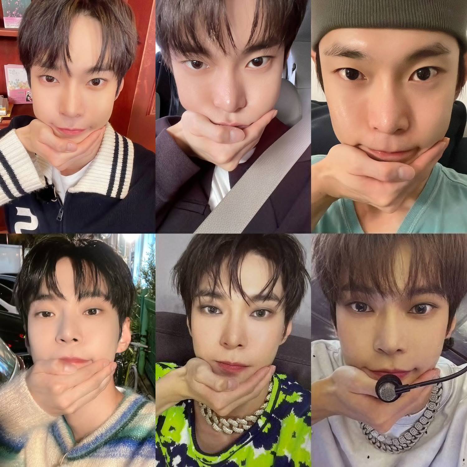 Doyoung NCT mempopulerkan agungbbang pose